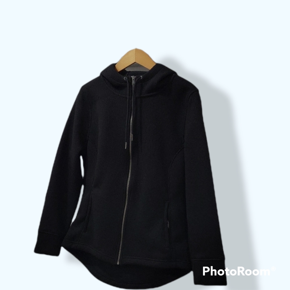 Womens black leisure jacket